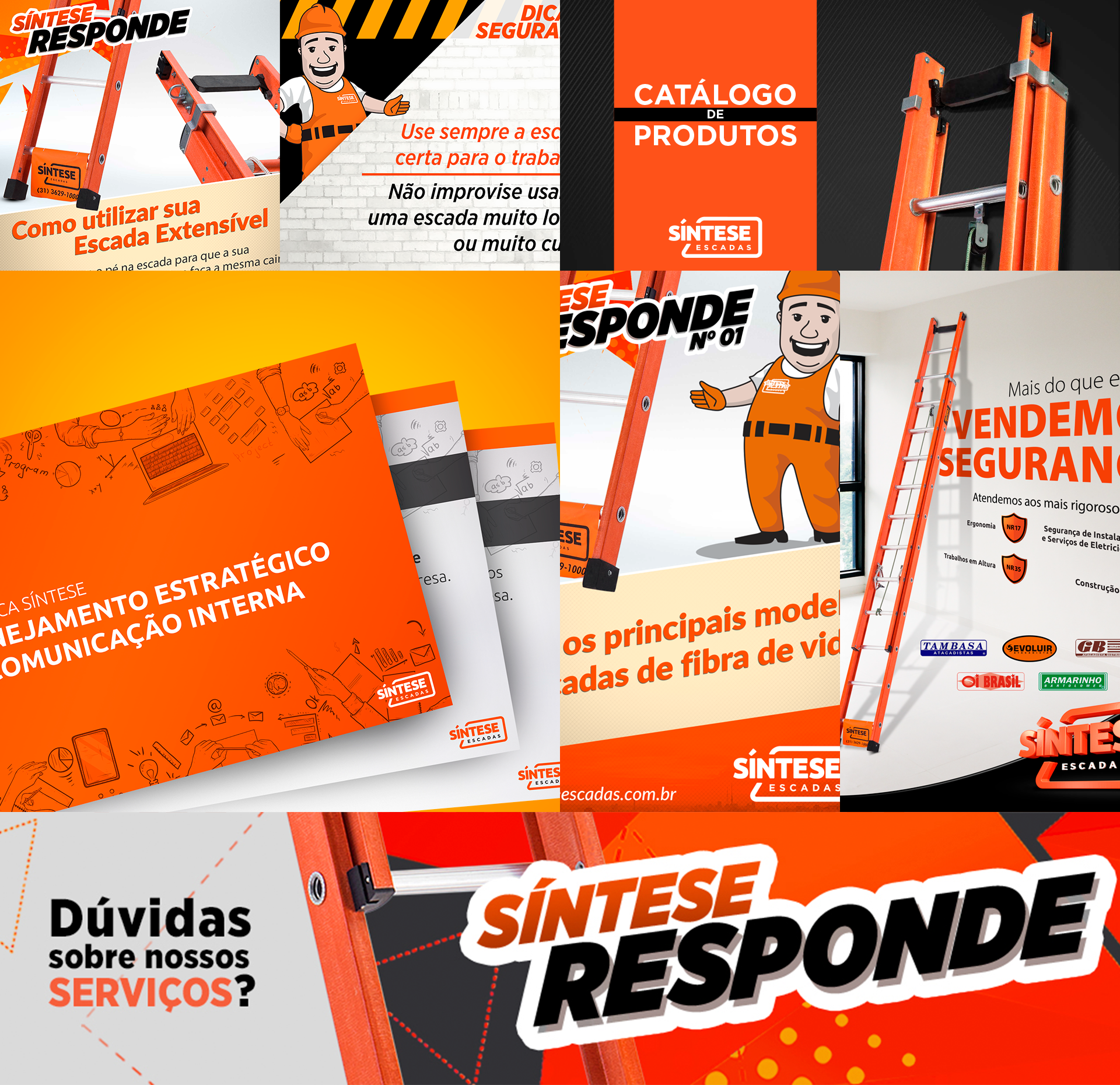 Portfólio Síntese - Galpão33: Agência de Publicidade e Comunicação